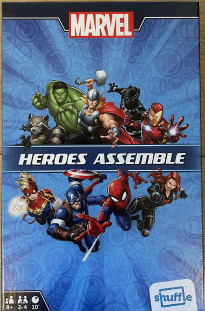 Marvel Avengers Heroes Card Game by Shuffle