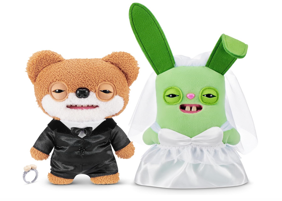 Fuggler Wedding Fuggs Bride & Groom 2-Pack with Ring