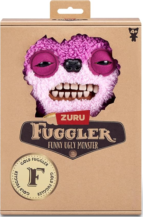 Fuggler Gold Fugg Teddy Bear Nightmare Box