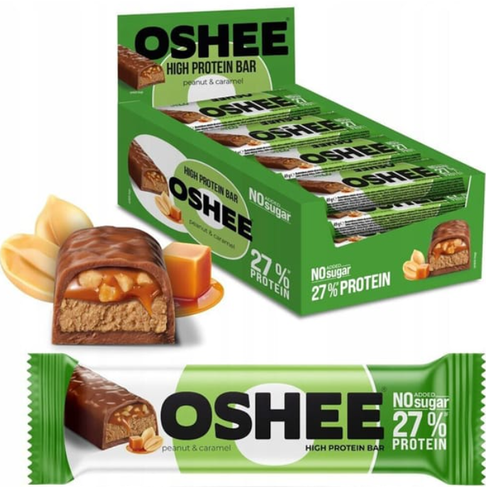 Oshee Peanut & Caramel Protein Bar