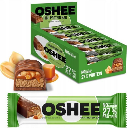Oshee Peanut & Caramel Protein Bar