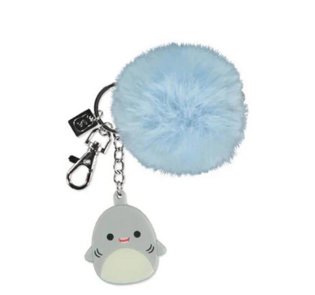 Squishmallows Fluffy Pom Pom Keyring
