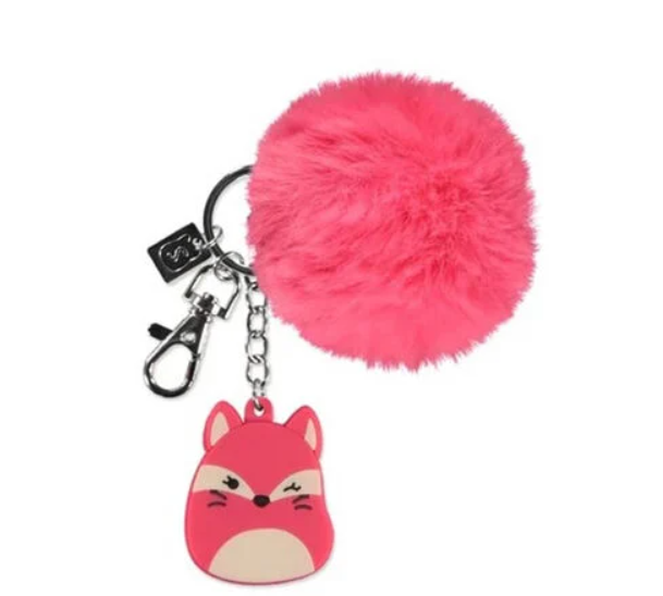 Squishmallows Fluffy Pom Pom Keyring