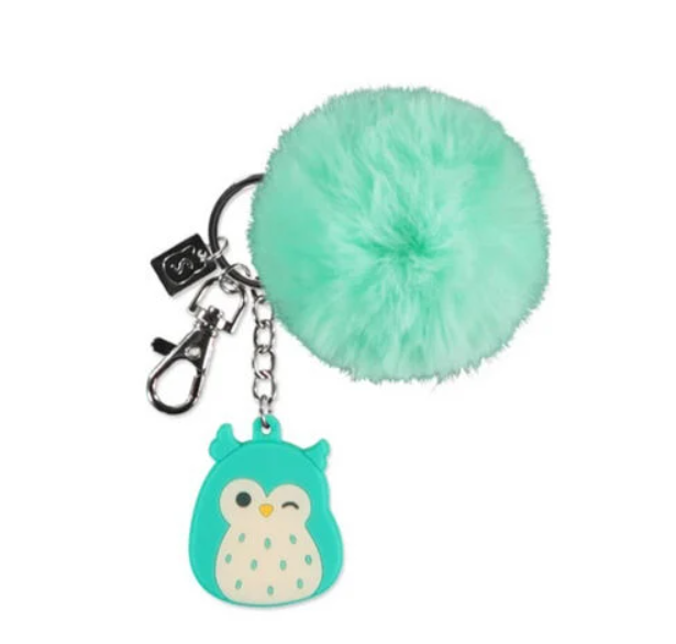 Squishmallows Fluffy Pom Pom Keyring