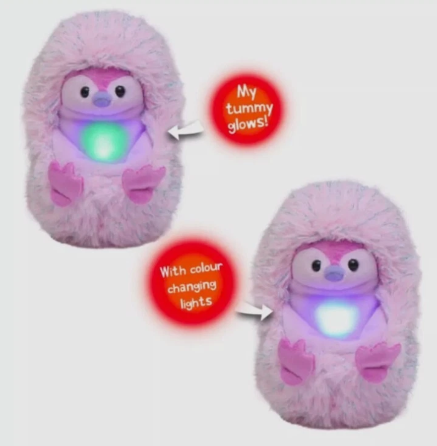 Curlimals Arctic Glow Pip Penguin Interactive Toy
