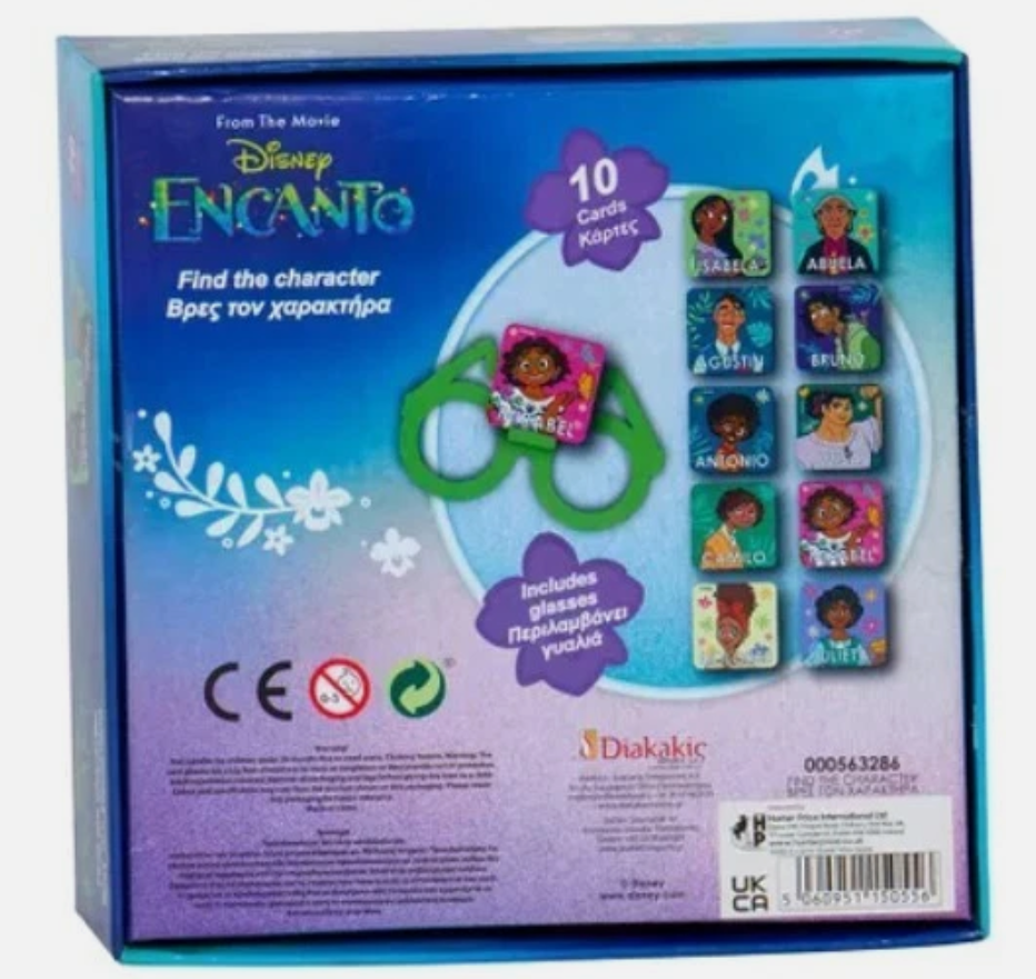 Disney Encanto Guess Who Memory Game