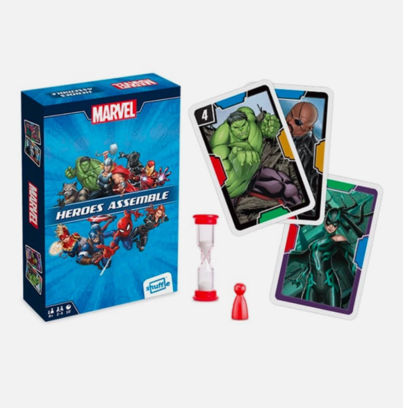 Marvel Avengers Heroes Card Game by Shuffle
