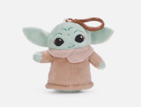 Star Wars The Mandalorian The Child Grogu 4" Soft Plush Bag Clip