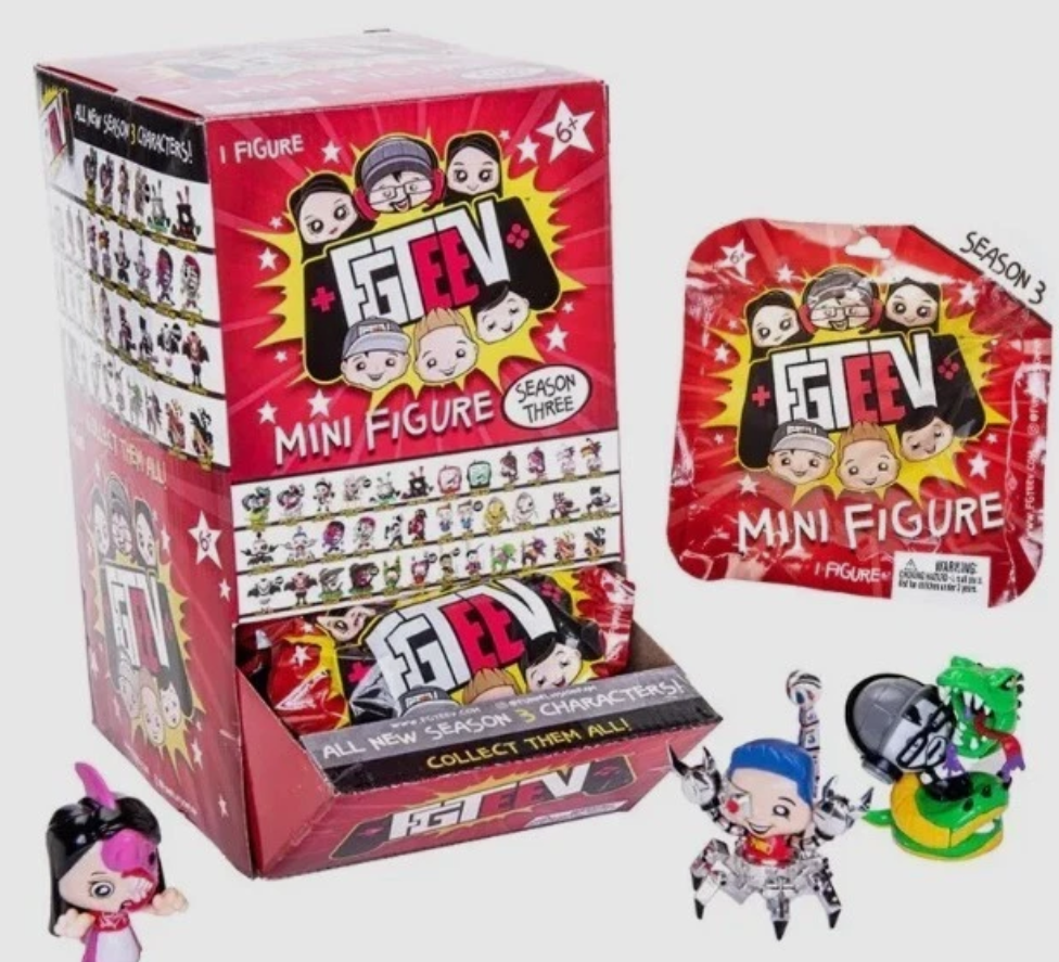 FGTeeV Mini Collectible Figures Surprise Blind Bag (Season 2 & 3)