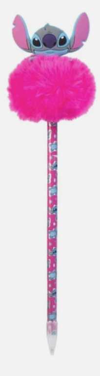 Disney Stitch Fluffy Pom Pom Pen