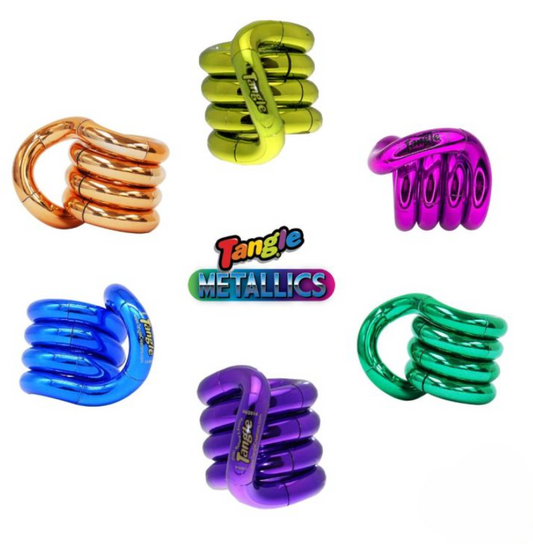 Tangle Junior Smooth Metallic Series Fidget Toy