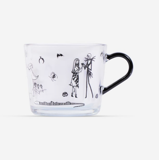 Disney Nightmare Before Christmas Glass Mug