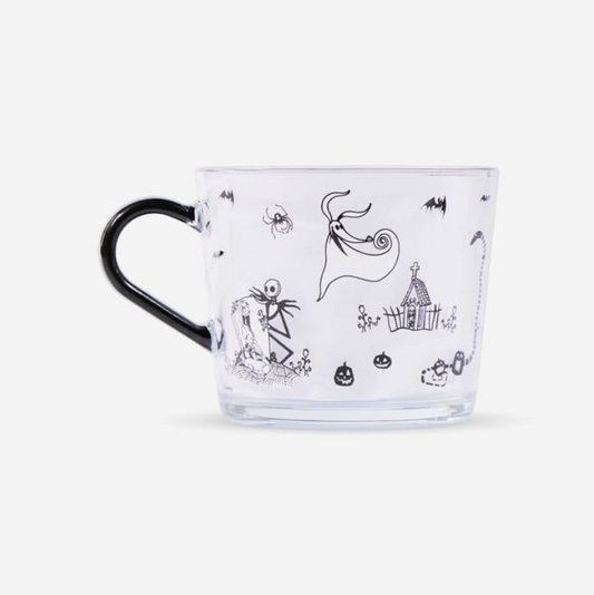 Disney Nightmare Before Christmas Glass Mug