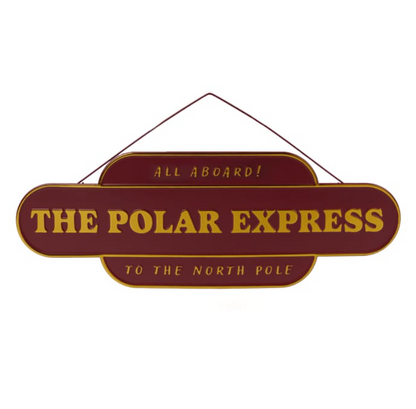 The Polar Express Hanging Sign