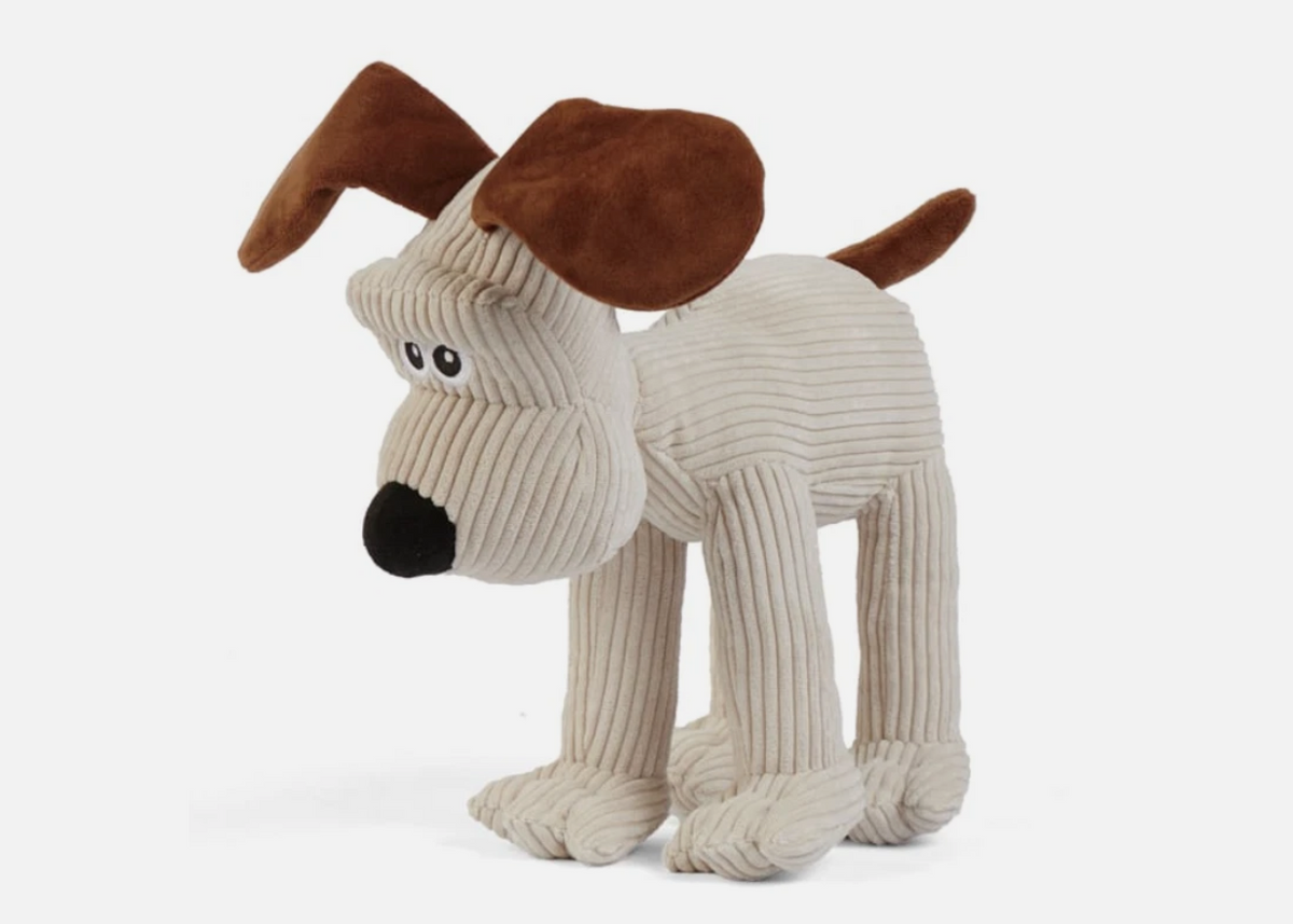 Wallace & Gromit | Gromit 12" Cord Fabric Plush Dog Toy