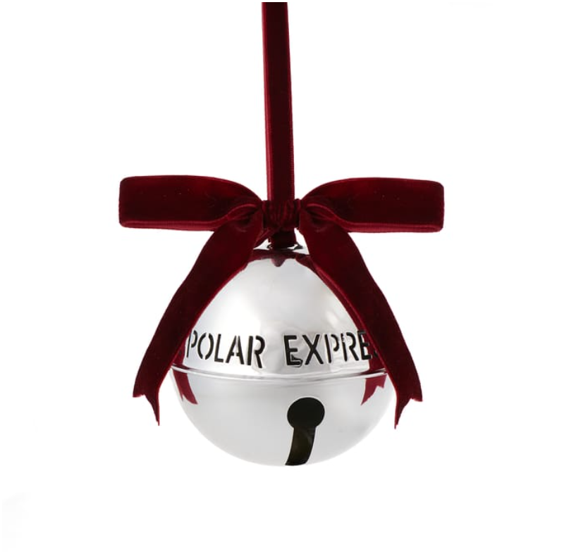 The Polar Express Large Bell 4" Christmas Decoration