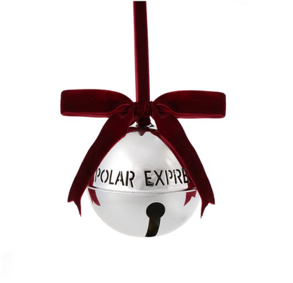 The Polar Express Large Bell 4" Christmas Decoration