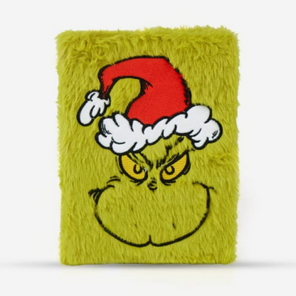 The Grinch Fluffy A5 Notebook