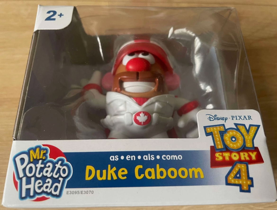 Disney Pixar Toy Story 4 Mini Mr Potato Head Figure (Buzz Lightyear, Bo-Peep, Duke Caboom, Forky)