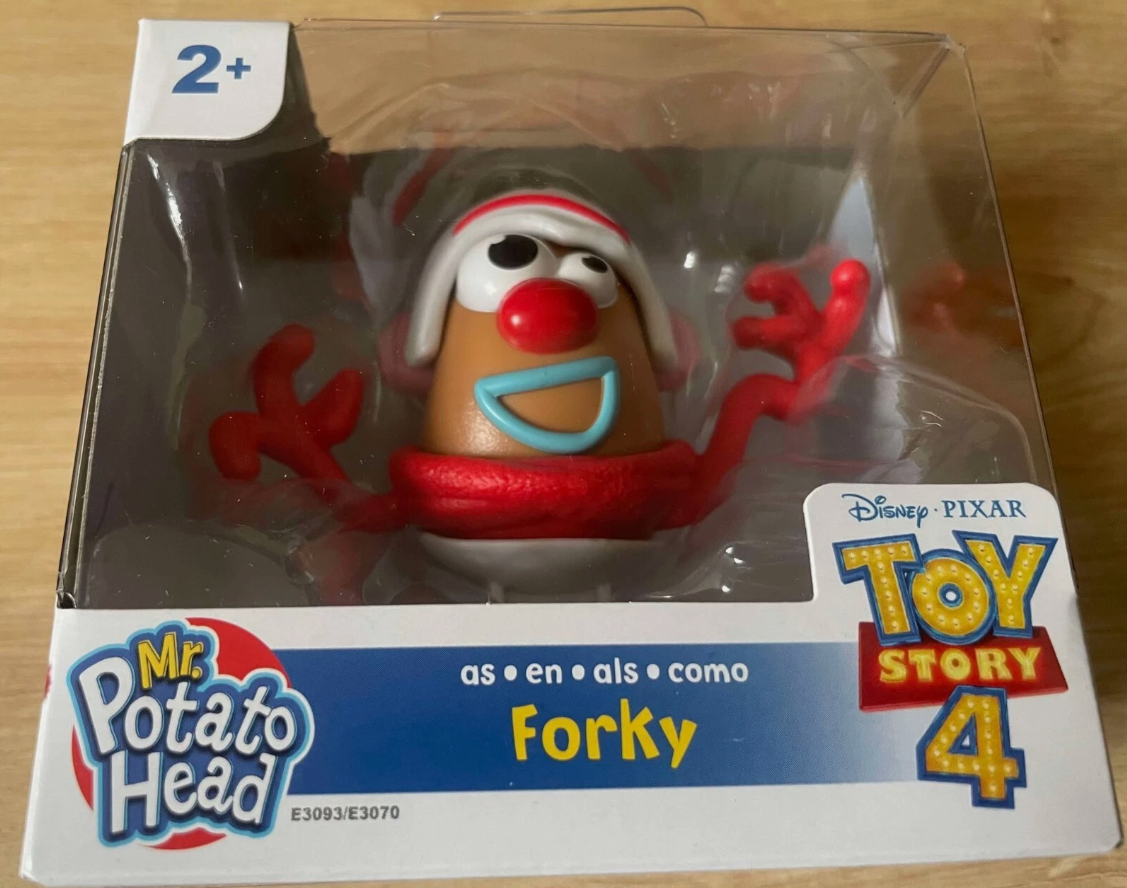 Disney Pixar Toy Story 4 Mini Mr Potato Head Figure (Buzz Lightyear, Bo-Peep, Duke Caboom, Forky)