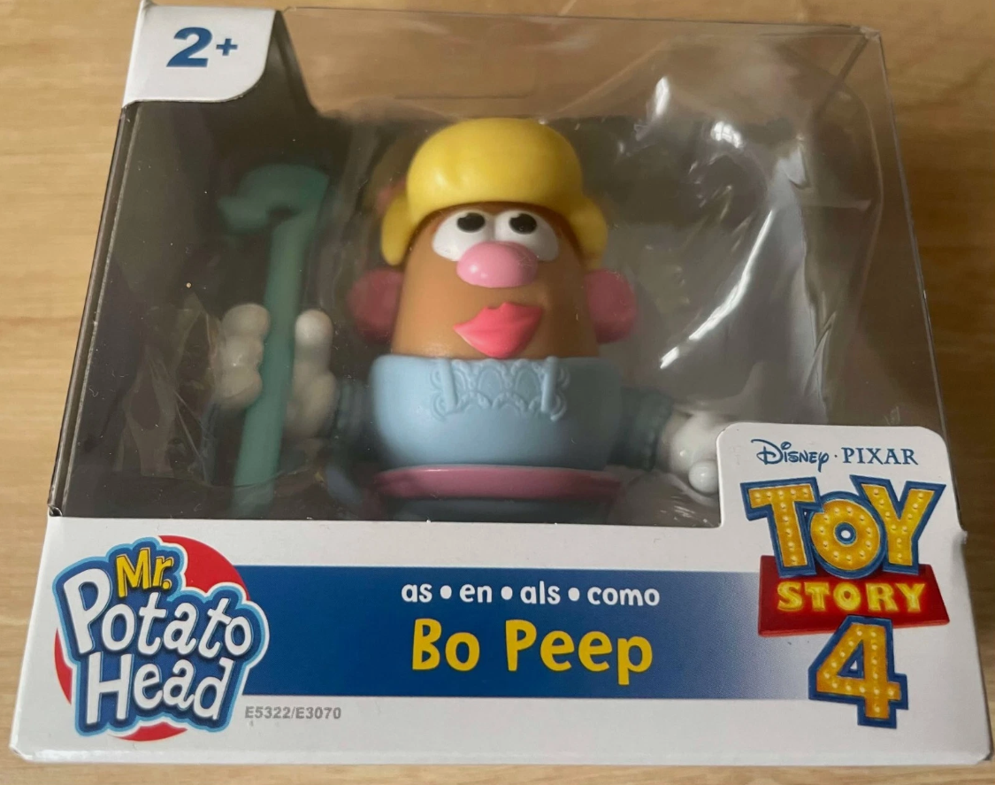 Disney Pixar Toy Story 4 Mini Mr Potato Head Figure (Buzz Lightyear, Bo-Peep, Duke Caboom, Forky)