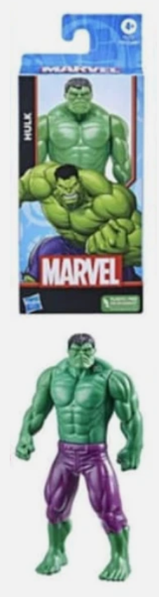 Hasbro Marvel Avengers 6" Action Figure (Captain America, Iron Man, Hulk, Spider-Man, Killmonger)